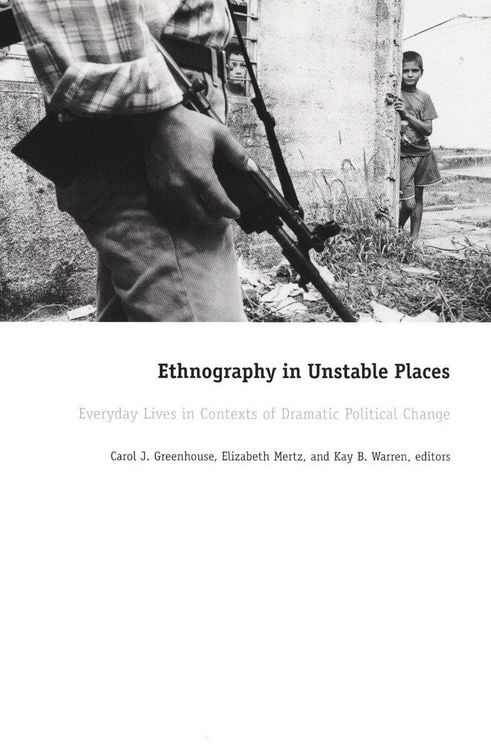 Produktbild: Ethnography in Unstable Places