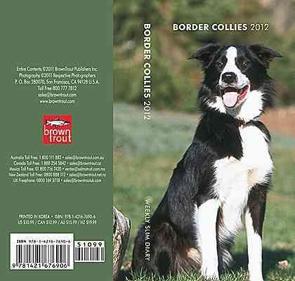 Produktbild: Border Collies 2012 Slim Diary