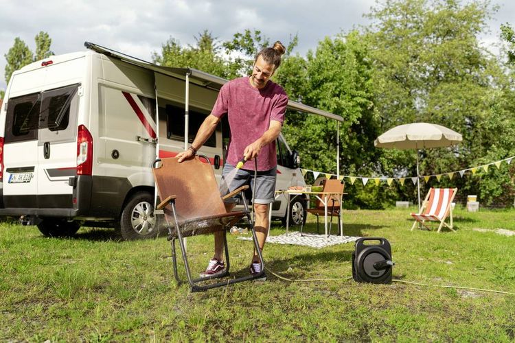 Produktbild: K&auml;rcher Home & Garden 2.645-388.0 HBX 2.10 Compact Schlauchtrommel 10m 1 St. Schwarz