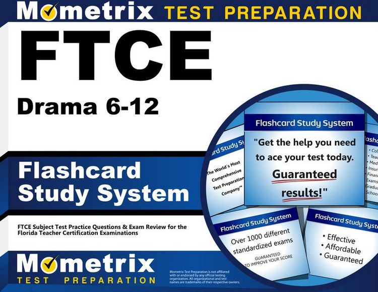 Produktbild: FTCE Drama 6-12 Flashcard Study System