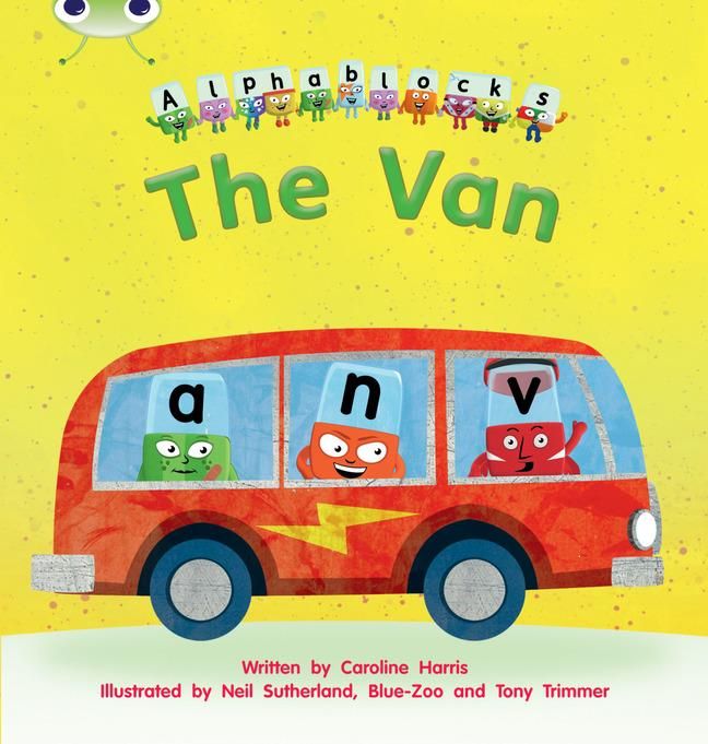 Produktbild: Bug Club Phonics - Phase 3 Unit 6: Alphablocks The Van