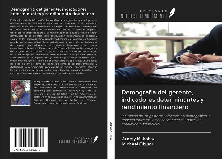 Produktbild: Demograf&iacute;a del gerente, indicadores determinantes y rendimiento financiero