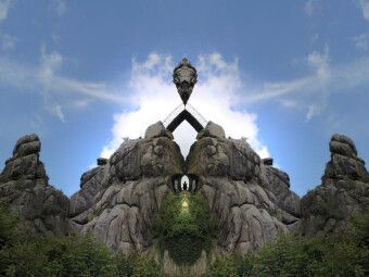 Produktbild: CALVENDO Puzzle Anderswelt - Externsteine | 1000 Teile Lege-Gr&ouml;&szlig;e 64x48cm Foto-Puzzle f&uuml;r gl&uuml;ckliche Stunden