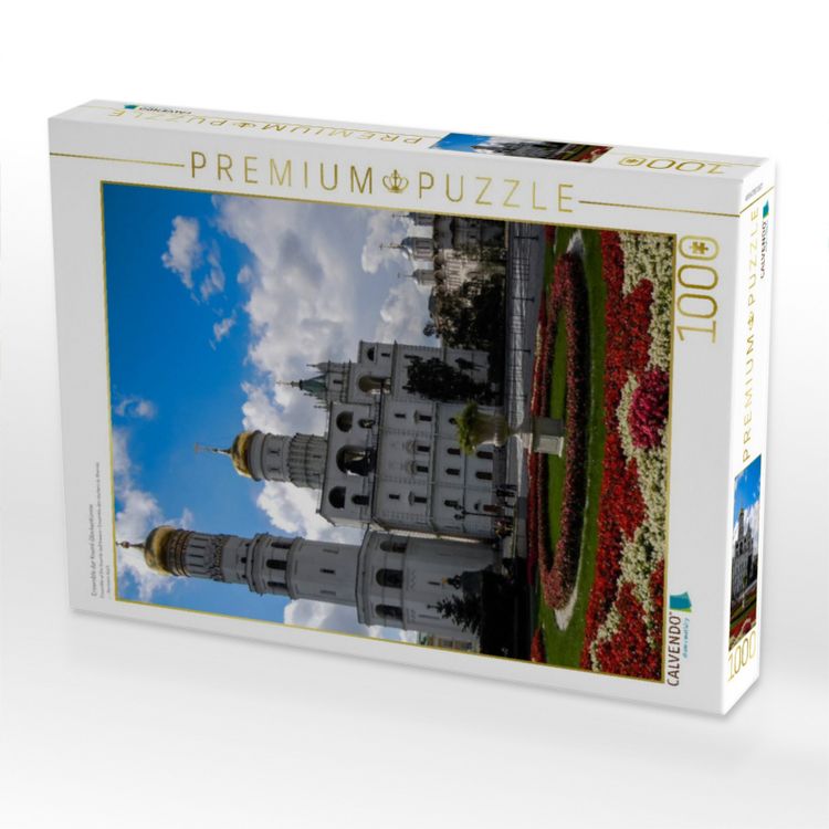 Produktbild: CALVENDO Puzzle Ensemble der Kreml-Glockent&uuml;rme | 1000 Teile Lege-Gr&ouml;&szlig;e 64x48cm Foto-Puzzle f&uuml;r gl&uuml;ckliche Stunden
