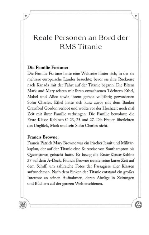A Spark of Time - Rendezvous auf der Titanic