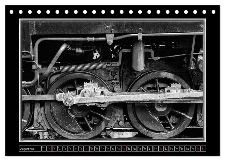 Produktbild: Die Pre&szlig;nitztalbahn (Tischkalender 2026 DIN A5 quer), CALVENDO Monatskalender