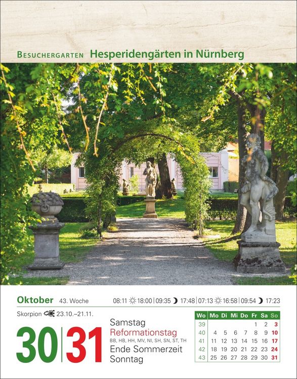 Produktbild: Mein Garten Tagesabrei&szlig;kalender 2027 - Praktische Tipps f&uuml;r 2027