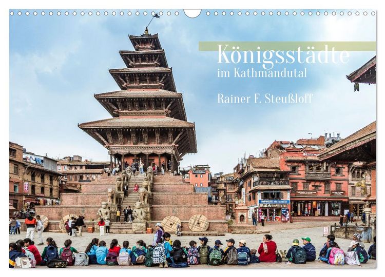 Produktbild: K&ouml;nigsst&auml;tte im Kathmandutal (Wandkalender 2026 DIN A3 quer), CALVENDO Monatskalender