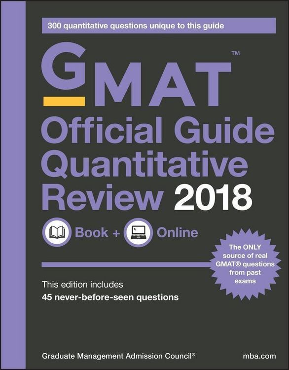 Produktbild: GMAT Official Guide 2018 Quantitative Review