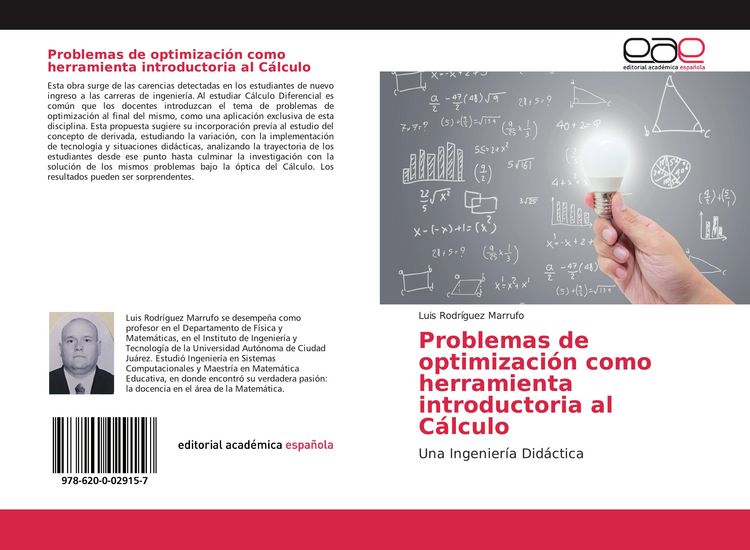 Produktbild: Problemas de optimizaci&oacute;n como herramienta introductoria al C&aacute;lculo