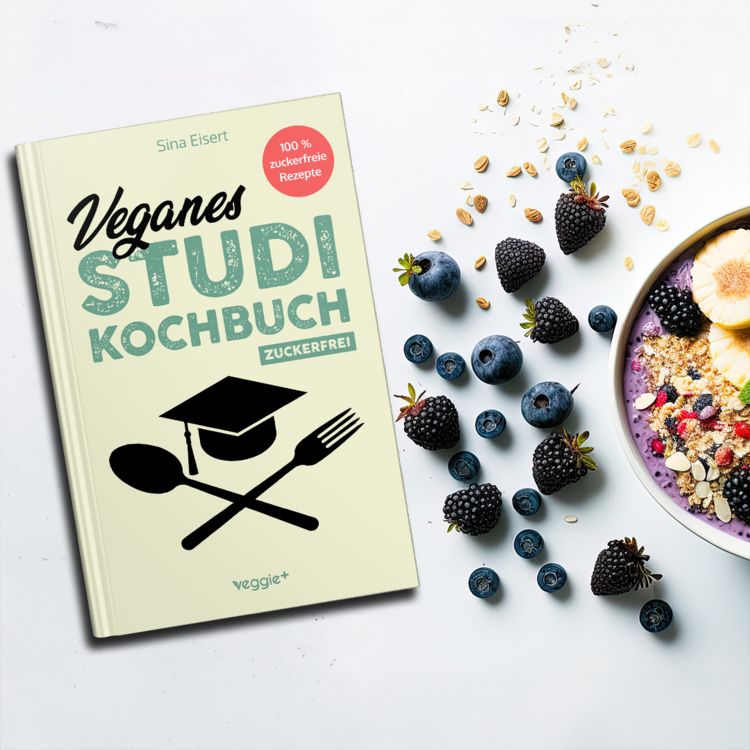 Produktbild: Veganes Studi-Kochbuch (zuckerfrei)