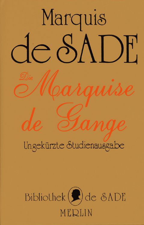 Produktbild: Die Marquise de Gange