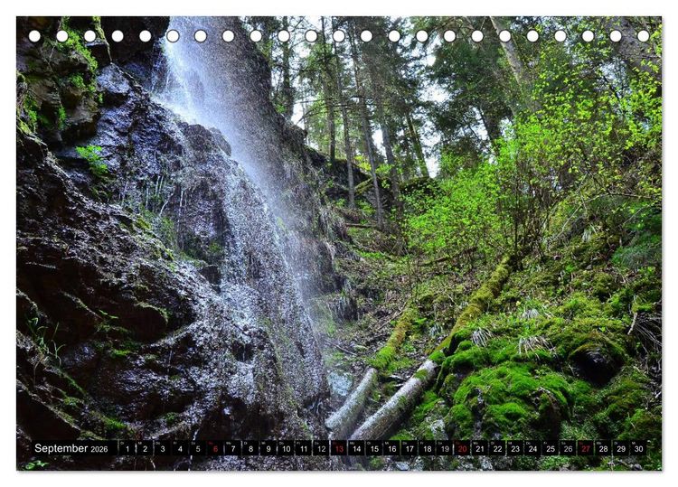 Produktbild: Romantischer Schwarzwald (Tischkalender 2026 DIN A5 quer), CALVENDO Monatskalender