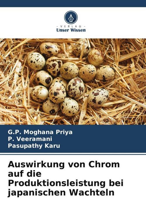 Produktbild: Auswirkung von Chrom auf die Produktionsleistung bei japanischen Wachteln