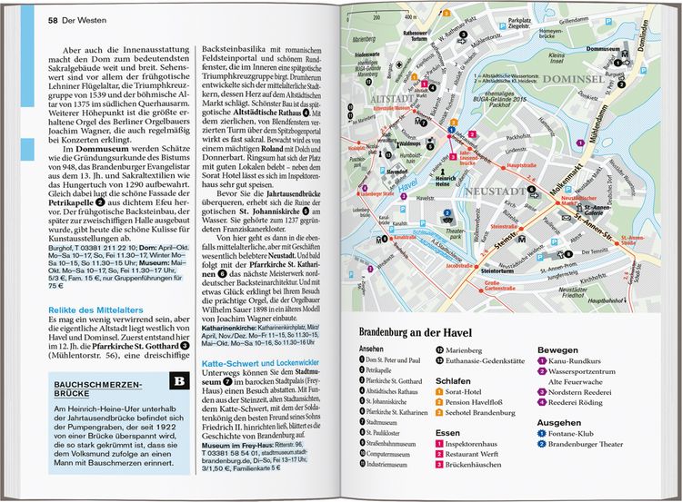 Produktbild: DUMONT Reise-Taschenbuch Reisef&uuml;hrer Brandenburg, Potsdam, Uckermark, Spreewald