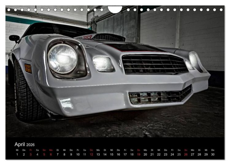 Produktbild: Chevrolet Camaro &acute;79 (Wandkalender 2026 DIN A4 quer), CALVENDO Monatskalender