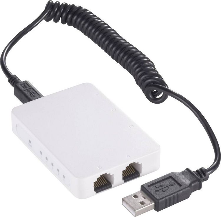 Produktbild: Renkforce RF-4288692 Netzwerk Switch 5 Port 100MBit/s