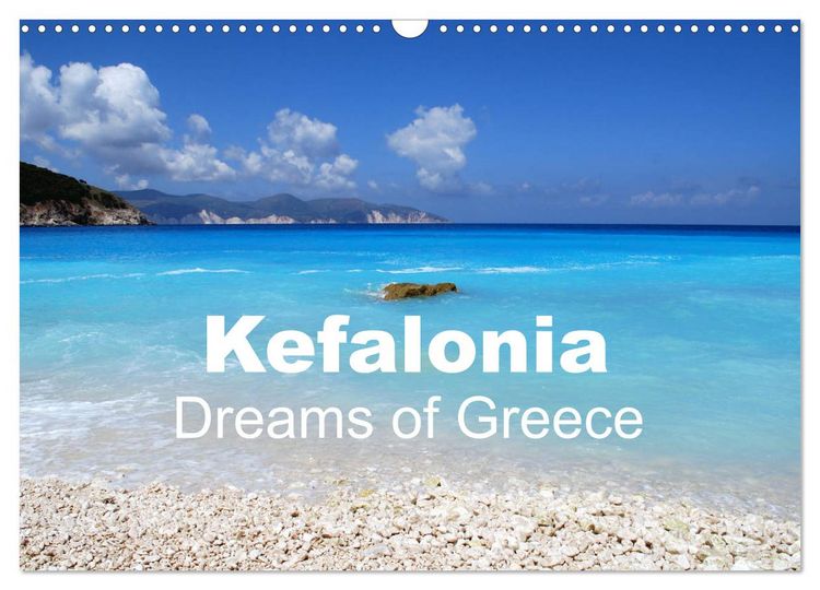 Produktbild: Kefalonia - Dreams of Greece (Wall Calendar 2026 DIN A3 landscape), CALVENDO 12 Month Wall Calendar