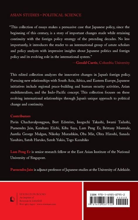 Produktbild: Japan's Foreign Policy in the Twenty-First Century