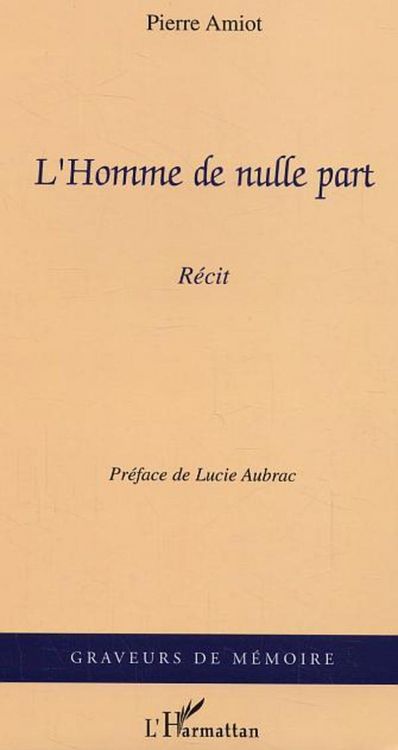 Produktbild: L'Homme de nulle part