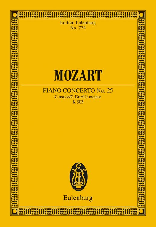 Produktbild: Piano Concerto No. 25 C major