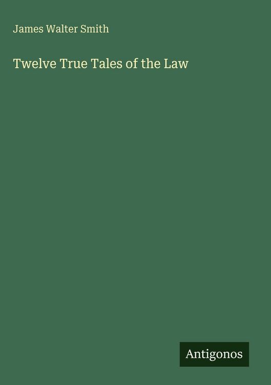 Produktbild: Twelve True Tales of the Law