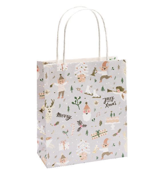 Produktbild: Papiert&uuml;ten, Jolly Christmas, Pastell