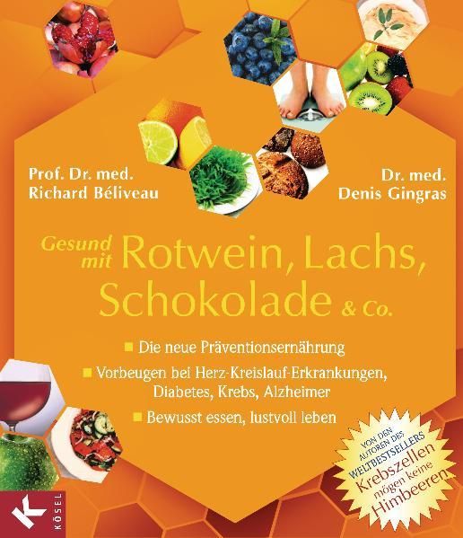 Produktbild: Gesund mit Rotwein, Lachs, Schokolade & Co.