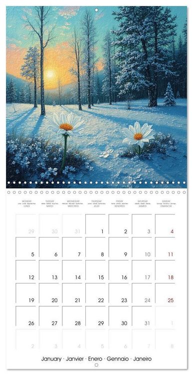 Produktbild: Sual&acute;M, S: Nature Charme Rustique (Calendrier mural carr&eacute; 20