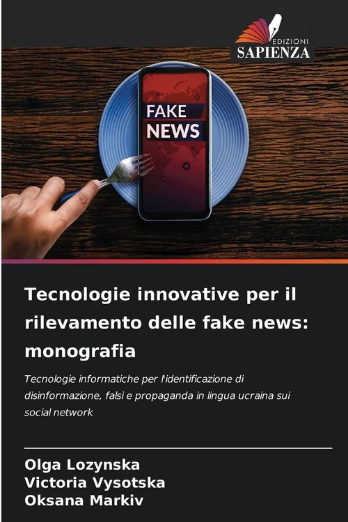 Produktbild: Tecnologie innovative per il rilevamento delle fake news: monografia