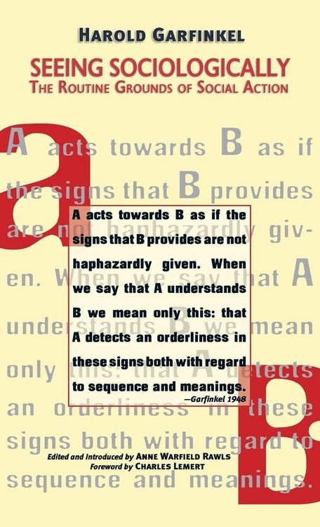 Produktbild: Seeing Sociologically