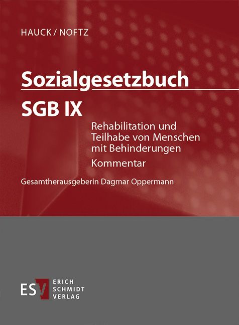 Produktbild: Sozialgesetzbuch (SGB). Kommentar / Sozialgesetzbuch (SGB) IX: Rehabilitation und Teilhabe von Menschen mit Behinderungen - Abonnement Pflichtfortsetzung f&uuml;r mindestens 12 Monate
