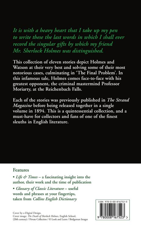 Produktbild: The Memoirs of Sherlock Holmes