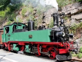 Produktbild: CALVENDO Puzzle Traditionslok s&auml;. IV K auf der Wei&szlig;eritztalbahn | 1000 Teile Lege-Gr&ouml;&szlig;e 64x48cm Foto-Puzzle f&uuml;r gl&uuml;ckliche Stunden