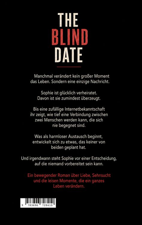 Produktbild: The Blind Date