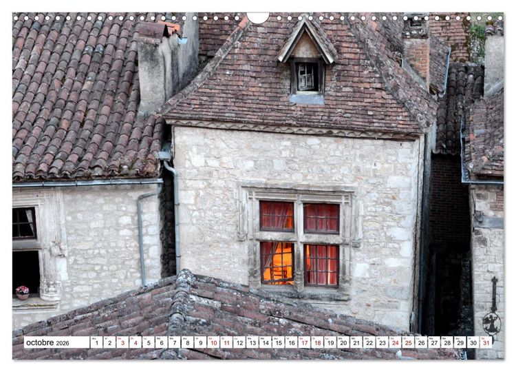 Produktbild: Collection Terre LOT (Calendrier mural 2026 DIN A3 vertical), CALVENDO calendrier mensuel