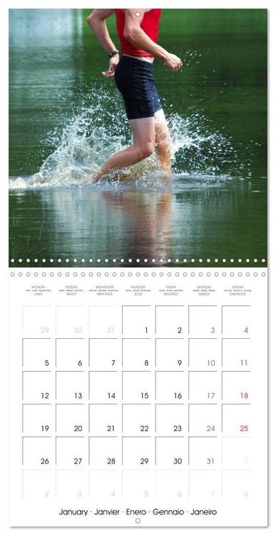 Produktbild: Triathlon Fairly Close (Wall Calendar 2026 12 &times; 12 Inch) CALVENDO 12 Month Wall Calendar