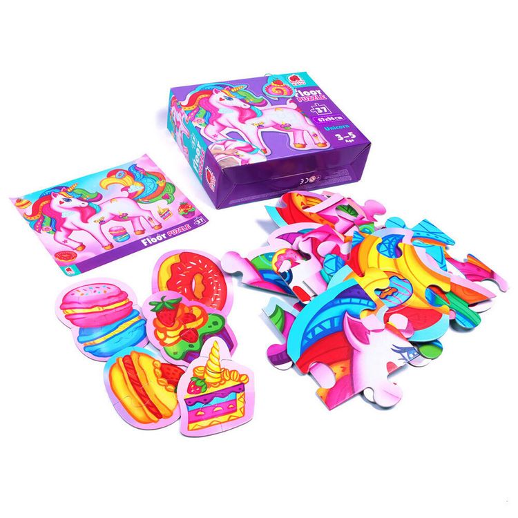 Produktbild: Puzzle Roter K&auml;fer Bodenpuzzle Ein magisches Einhorn RK7010-03