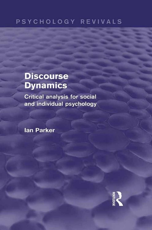 Produktbild: Discourse Dynamics (Psychology Revivals)