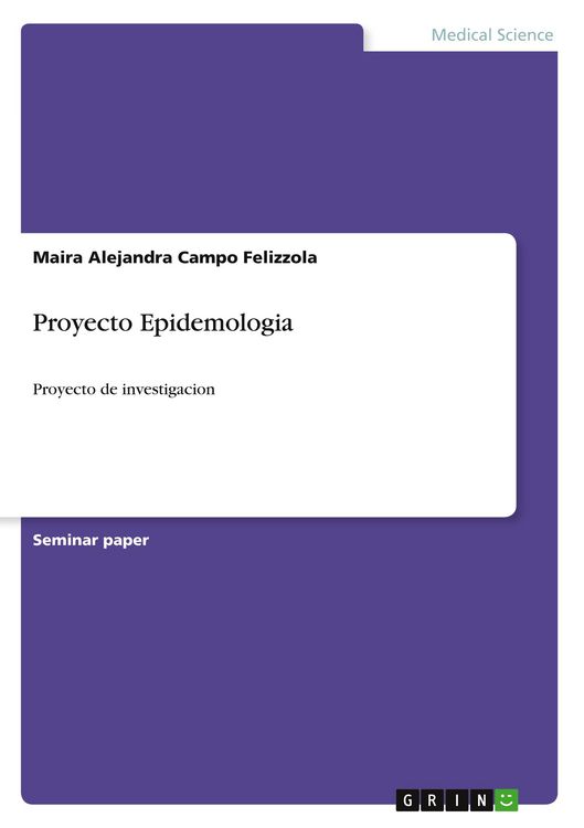 Produktbild: Proyecto Epidemologia