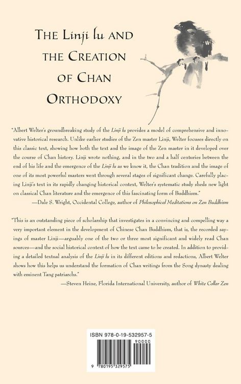 Produktbild: The Linji Lu and the Creation of Chan Orthodoxy