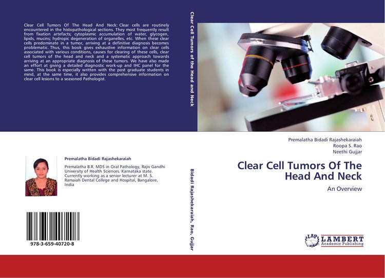 Produktbild: Clear Cell Tumors Of The Head And Neck