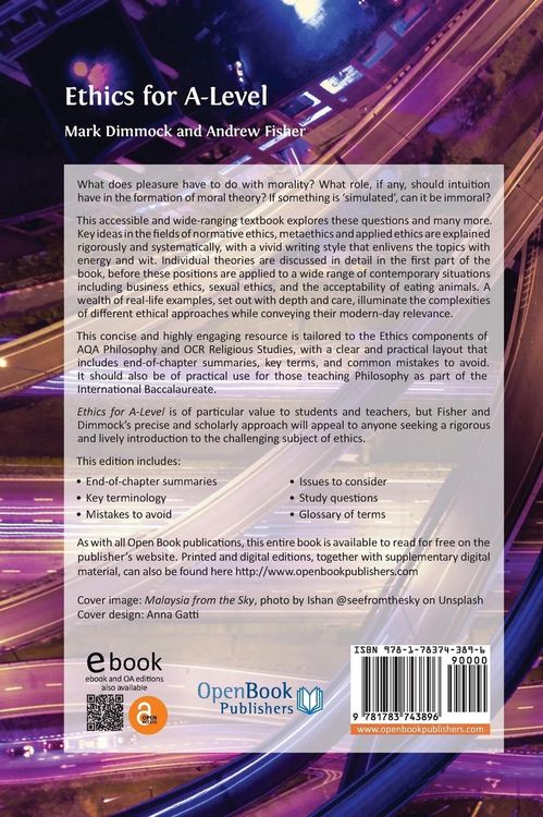 Produktbild: Ethics for A-Level