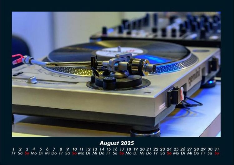 Produktbild: Musik 2025 Fotokalender DIN A4