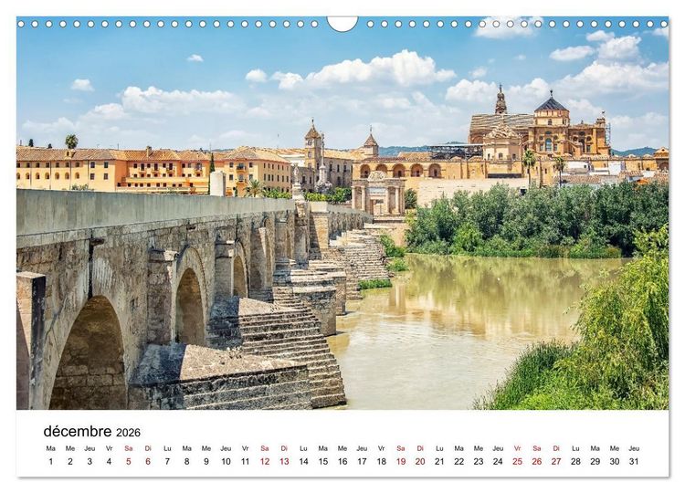 Produktbild: Stup&eacute;fiante Espagne (Calendrier mural 2026 DIN A3 vertical), CALVENDO calendrier mensuel