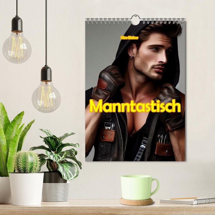 Produktbild: Manntastisch (Wandkalender 2026 DIN A4 hoch), CALVENDO Monatskalender