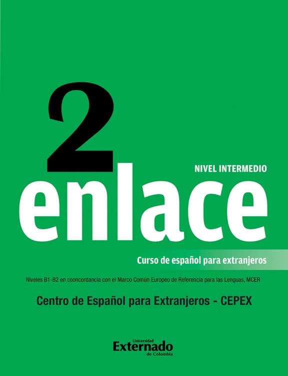 Produktbild: Enlace 2: Curso de espa&ntilde;ol para extranjeros (Nivel Intermedio)