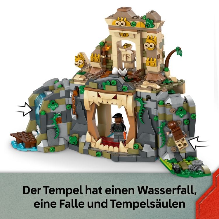 Produktbild: LEGO Jurassic World 76976 Spinosaurier & Quetzalcoatlus: Hubschrauber-Einsatz