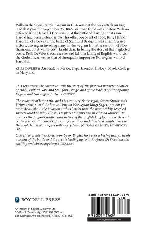Produktbild: Norwegian Invasion of England in 1066