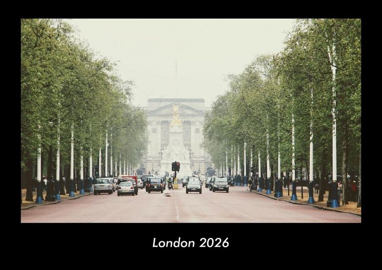 Produktbild: London 2026 Fotokalender DIN A3